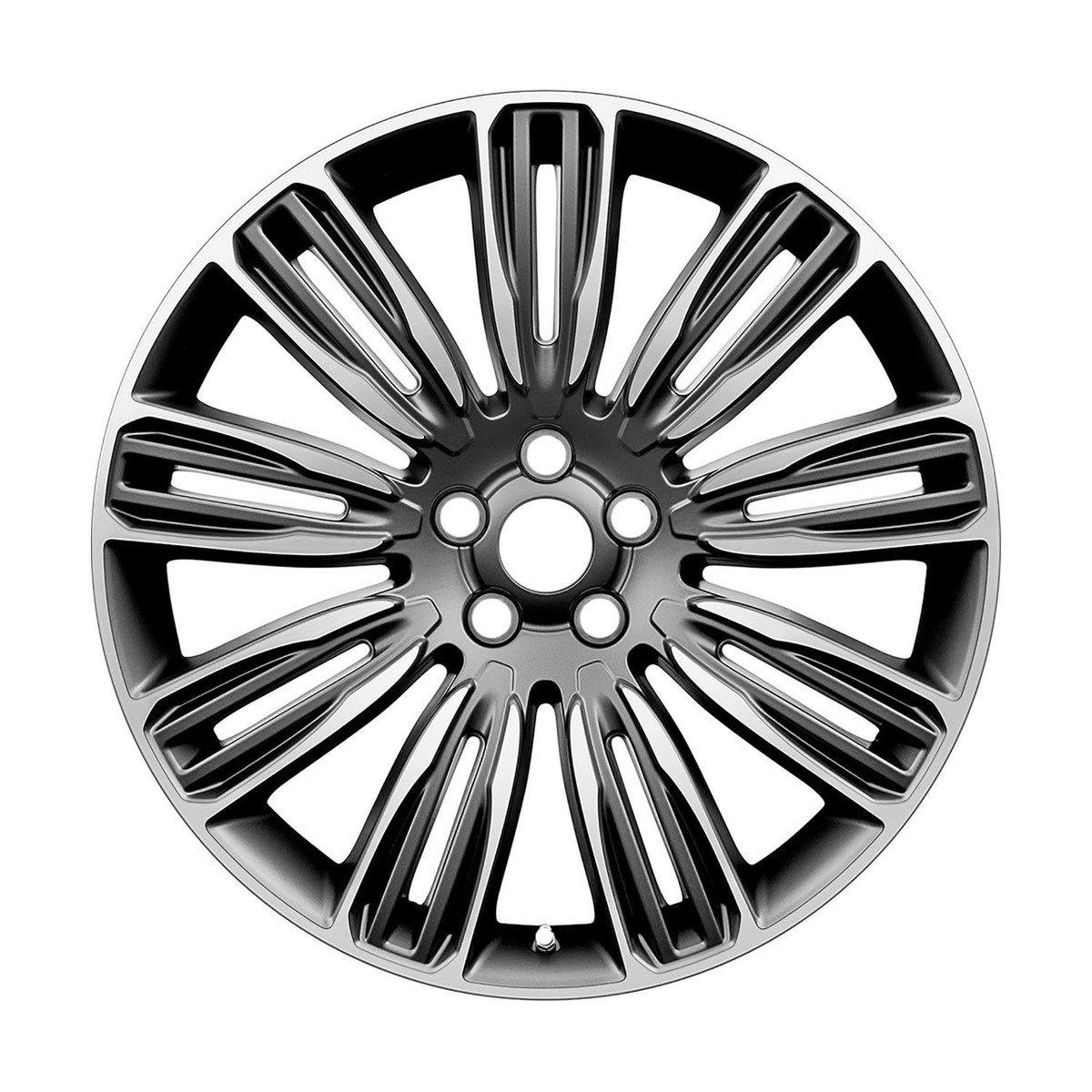 OW-A4VE48-U30 Reconditioned OEM Wheel 22" Machined/dark Charcoal Metallic Matte