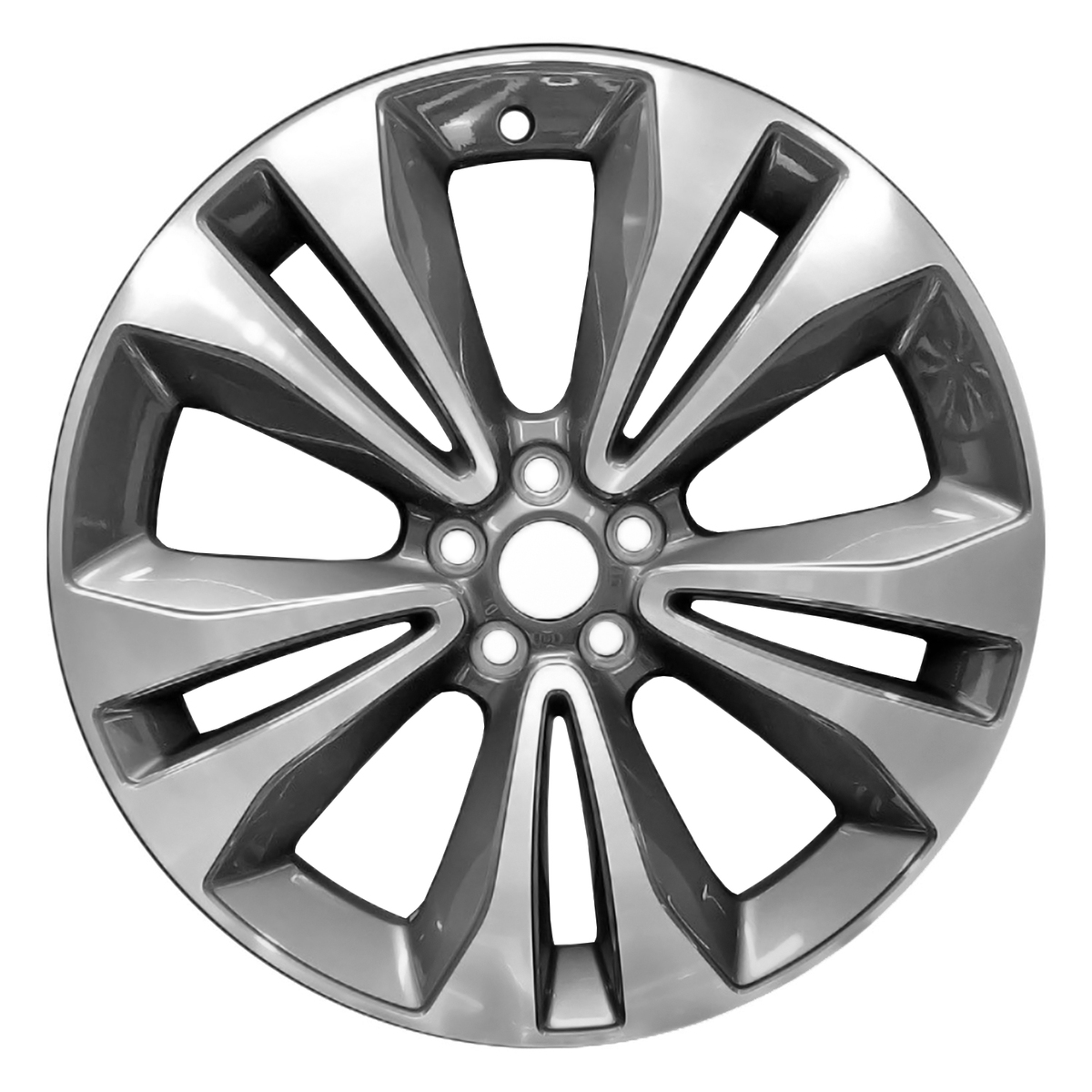 OW-39EGXC OEM & Replacement Wheel 22" Machined Dark Flat Charcoal