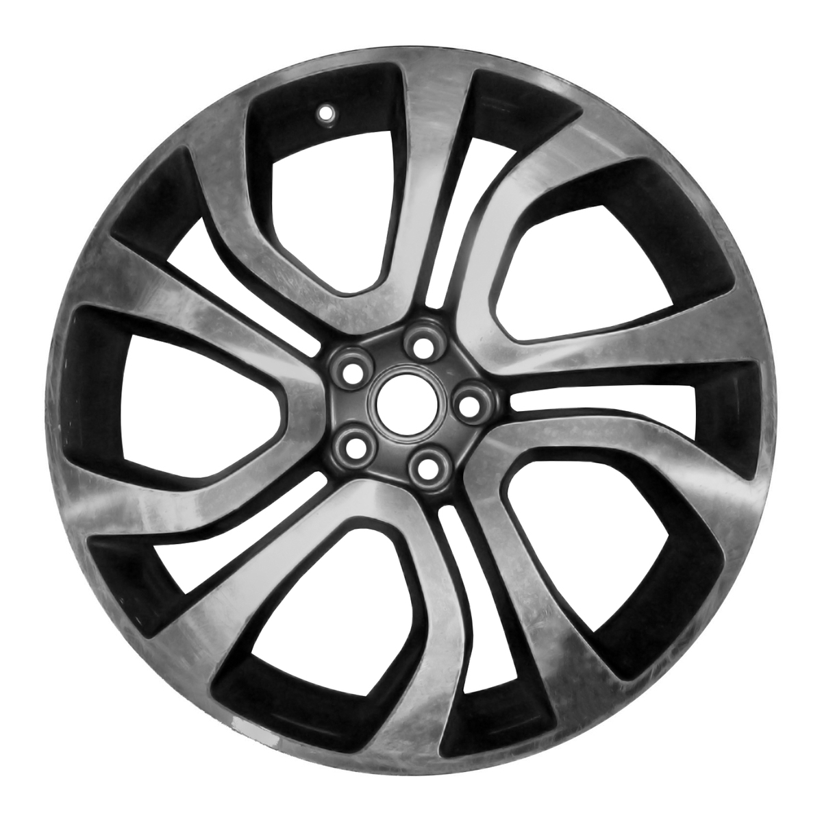OW-W8EEQE OEM Factory Wheel 21" Machined Medium Charcoal Metallic