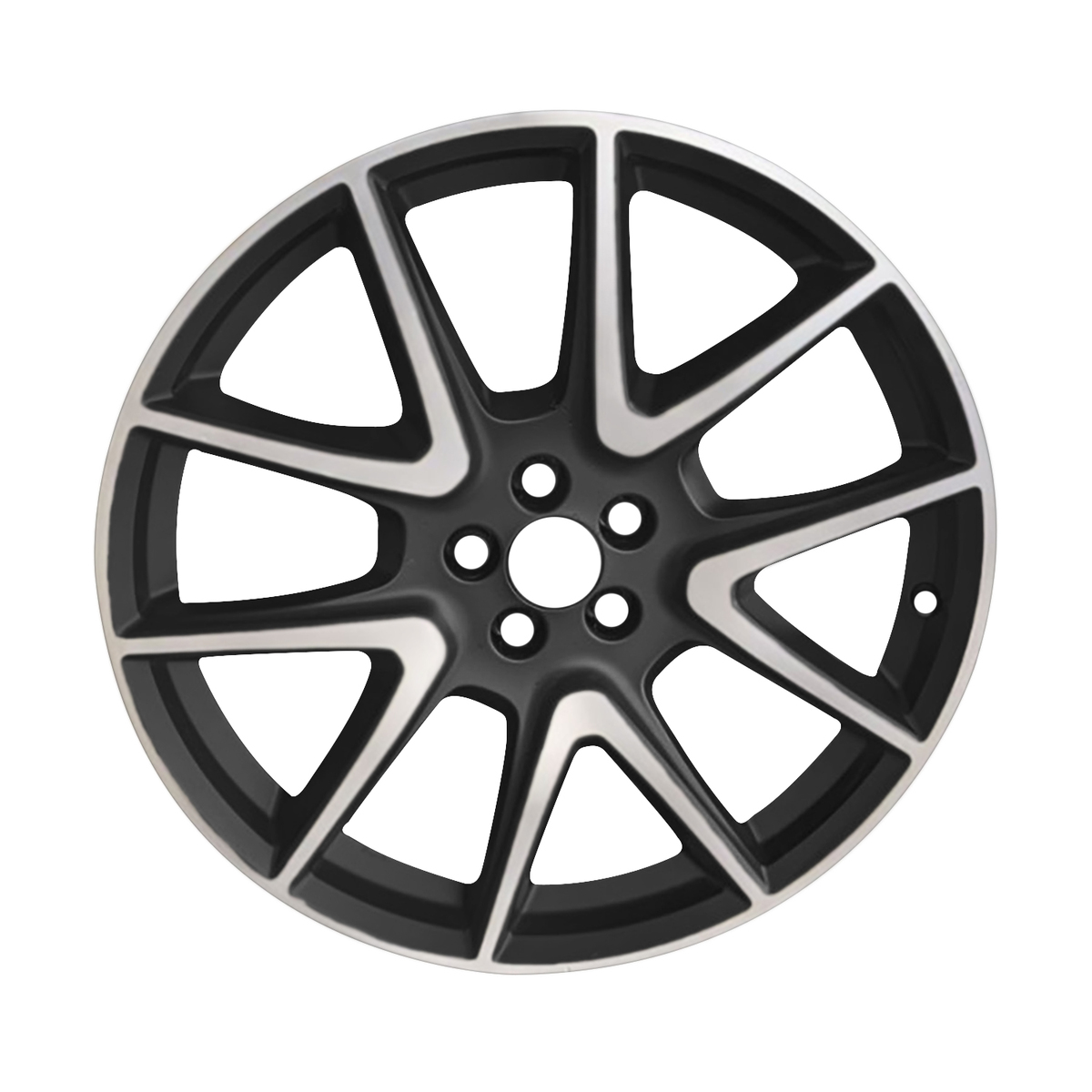 OW-J83YYF OEM & Replacement Wheel 21" Machined Dark Silver Matte