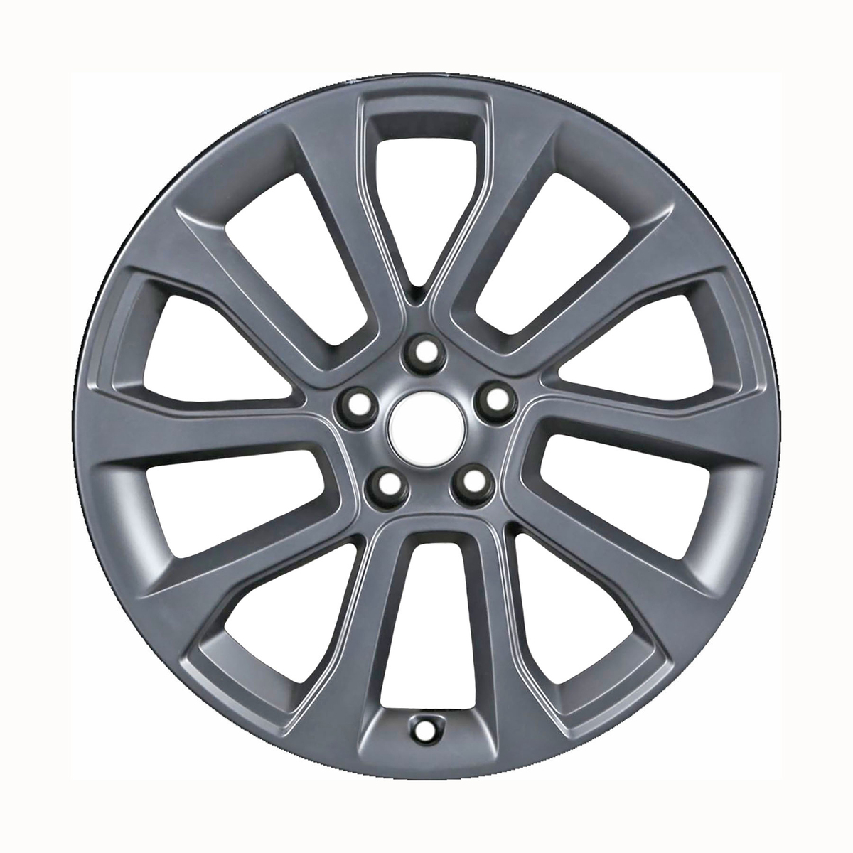 OW-B7V86R OEM Factory Wheel 21" All Painted Dark Bluish Charcoal Matte