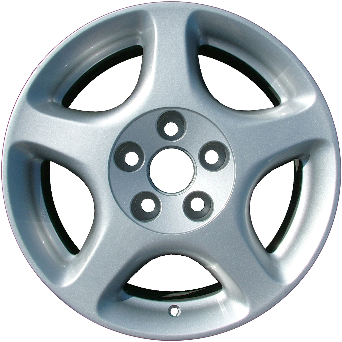 OW-R98U32 OEM Factory Wheel 16" Machined Center Silver Spoke