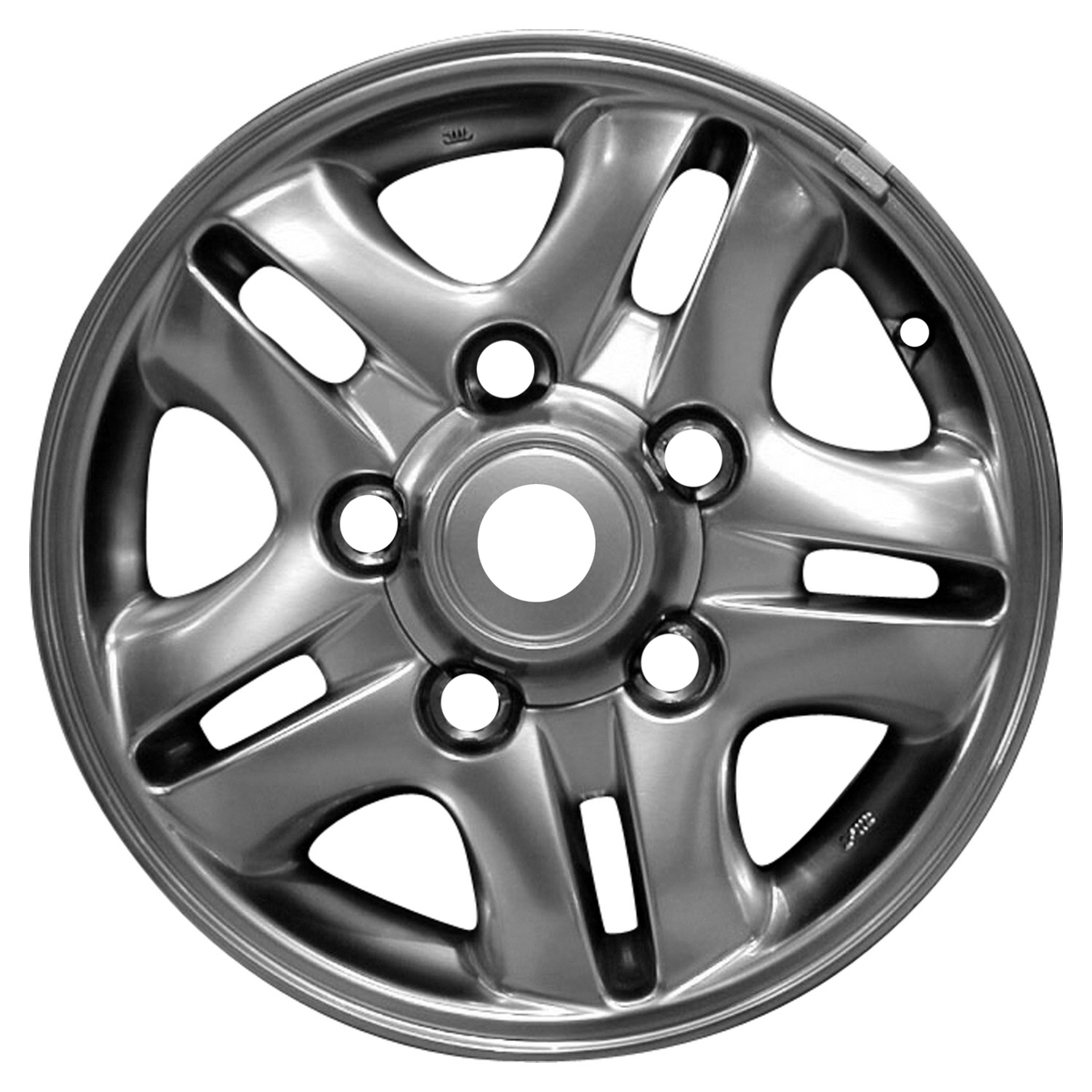 OW-FWPD8Y OEM Factory Wheel 16" 5x150.0 All Painted Medium Smoked Hyper Silver