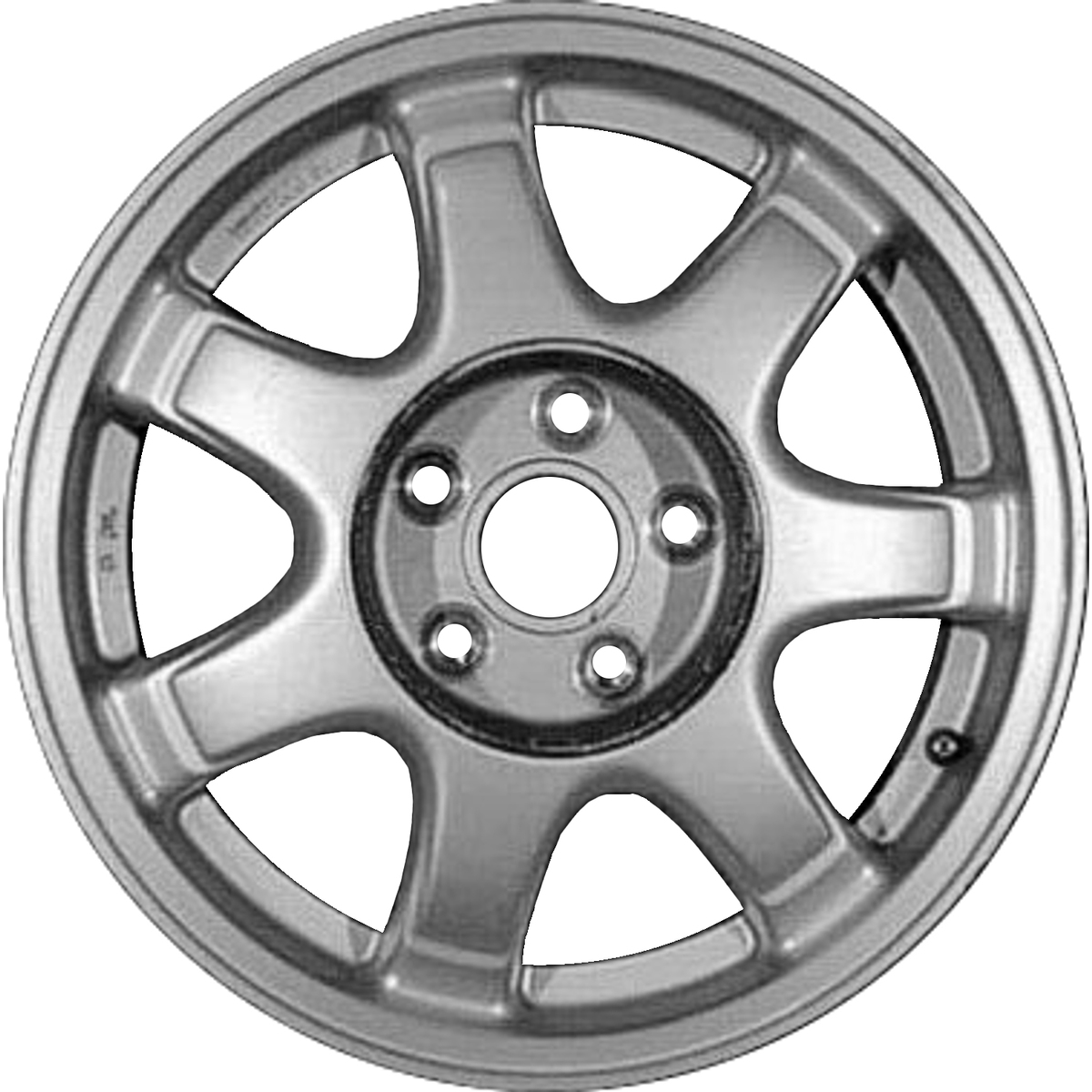 OW-HB5ZXV OEM & Replacement Wheel 16" All Painted Silver