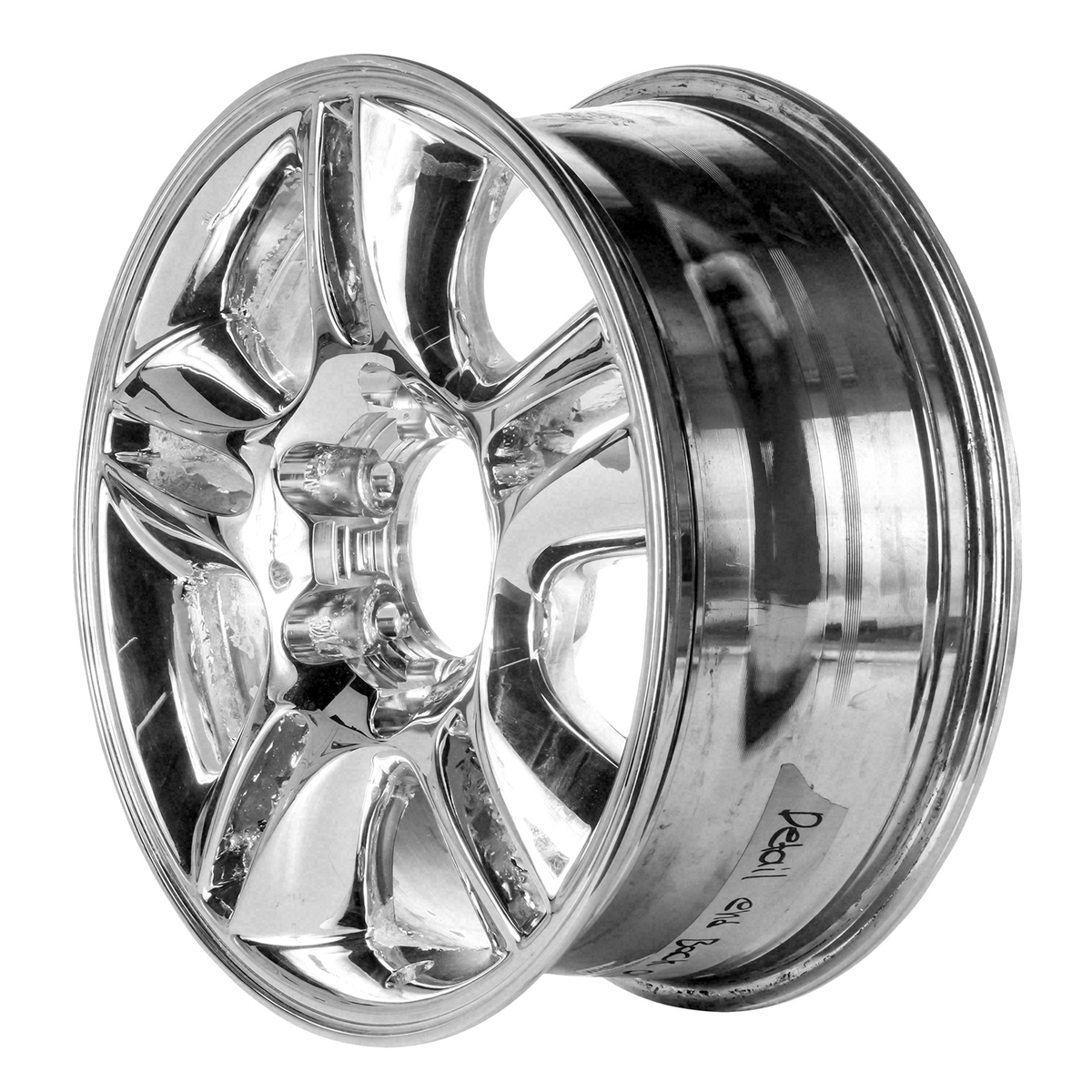 OW-MVX9G7 OEM & Replacement Wheel 17" 6x5.5 Light Pvd A.m. Chrome
