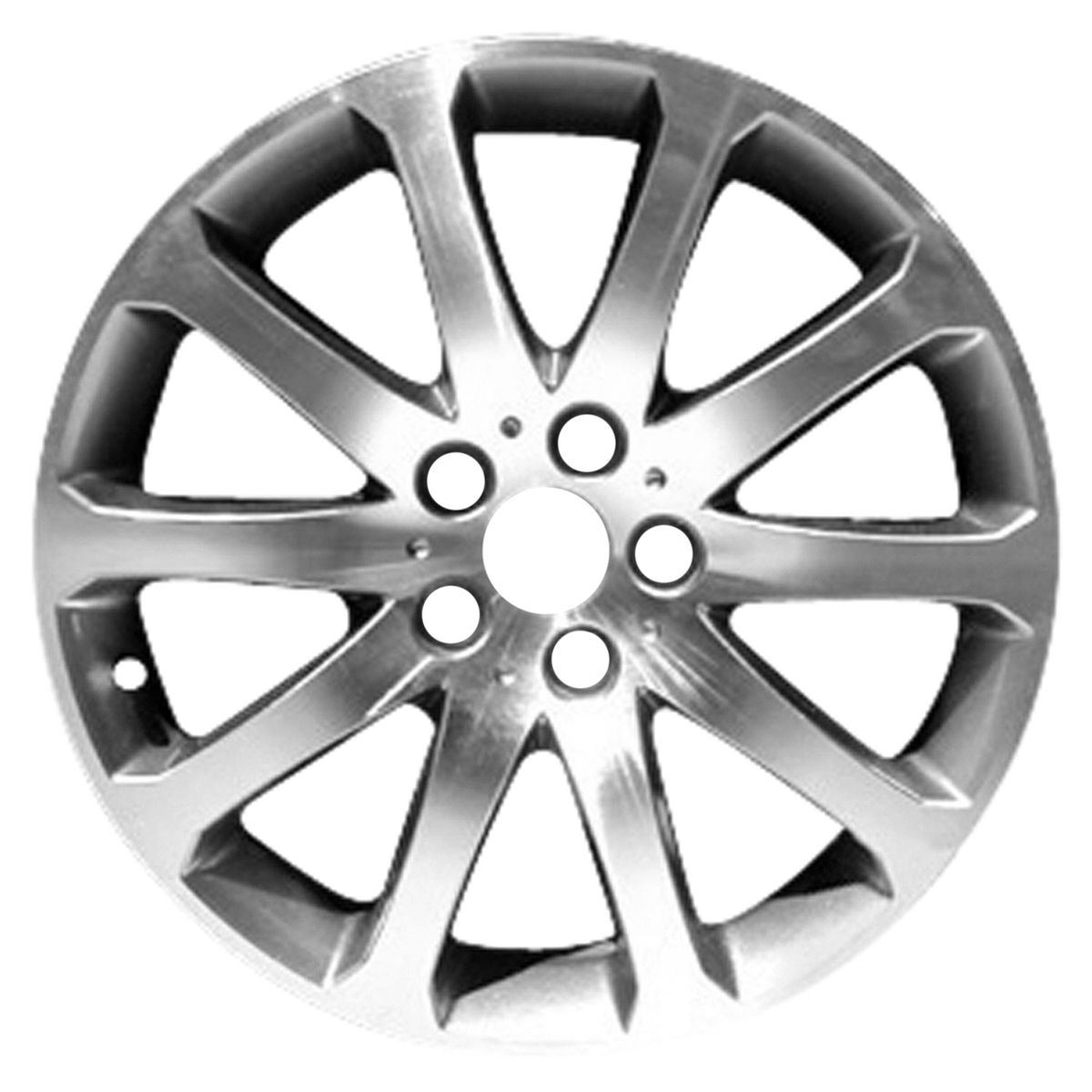 OW-JR6ZCW OEM & Replacement Wheel 18" Machined Sparkle Charcoal
