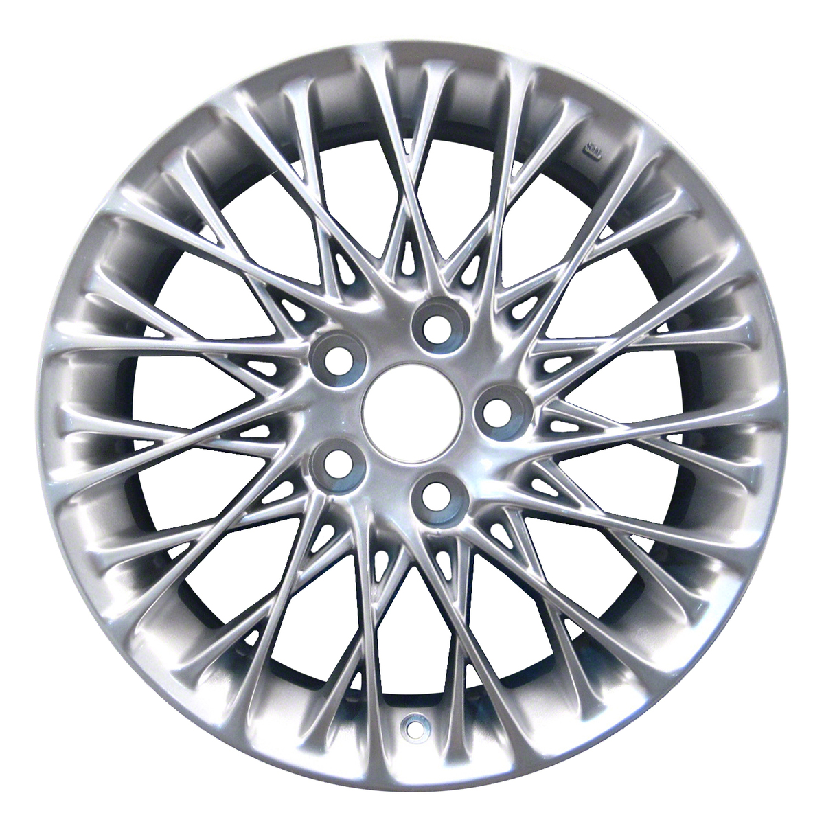 OW-Q86K2N OEM Factory Wheel 17" 5x4.5 Medium Smoked Hypersilver Full Face