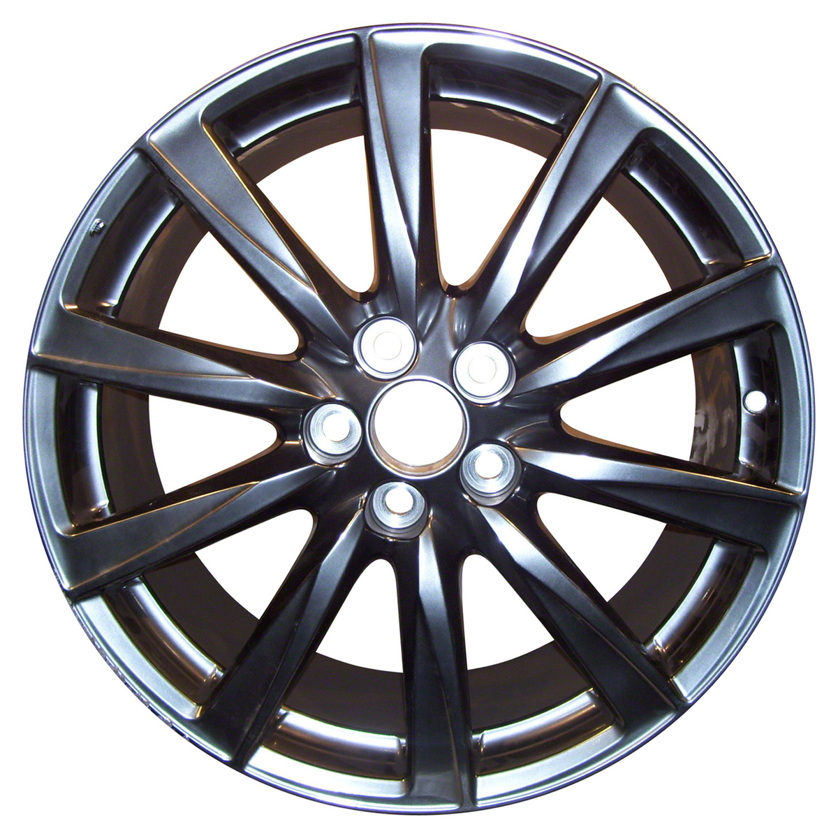 OW-QKBHW7 OEM & Replacement Wheel 19" Dark Smoked Hypersilver