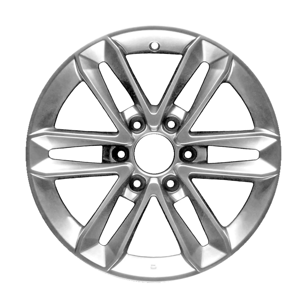 OW-2WTJVV OEM Factory Wheel 18" 6x5.5 All Painted Dark Smoked Hypersilver