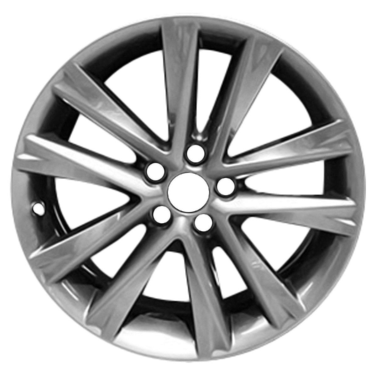 OW-HUBYFN OEM Factory Wheel 19" 5x4.5 All Painted Medium Charcoal Metallic