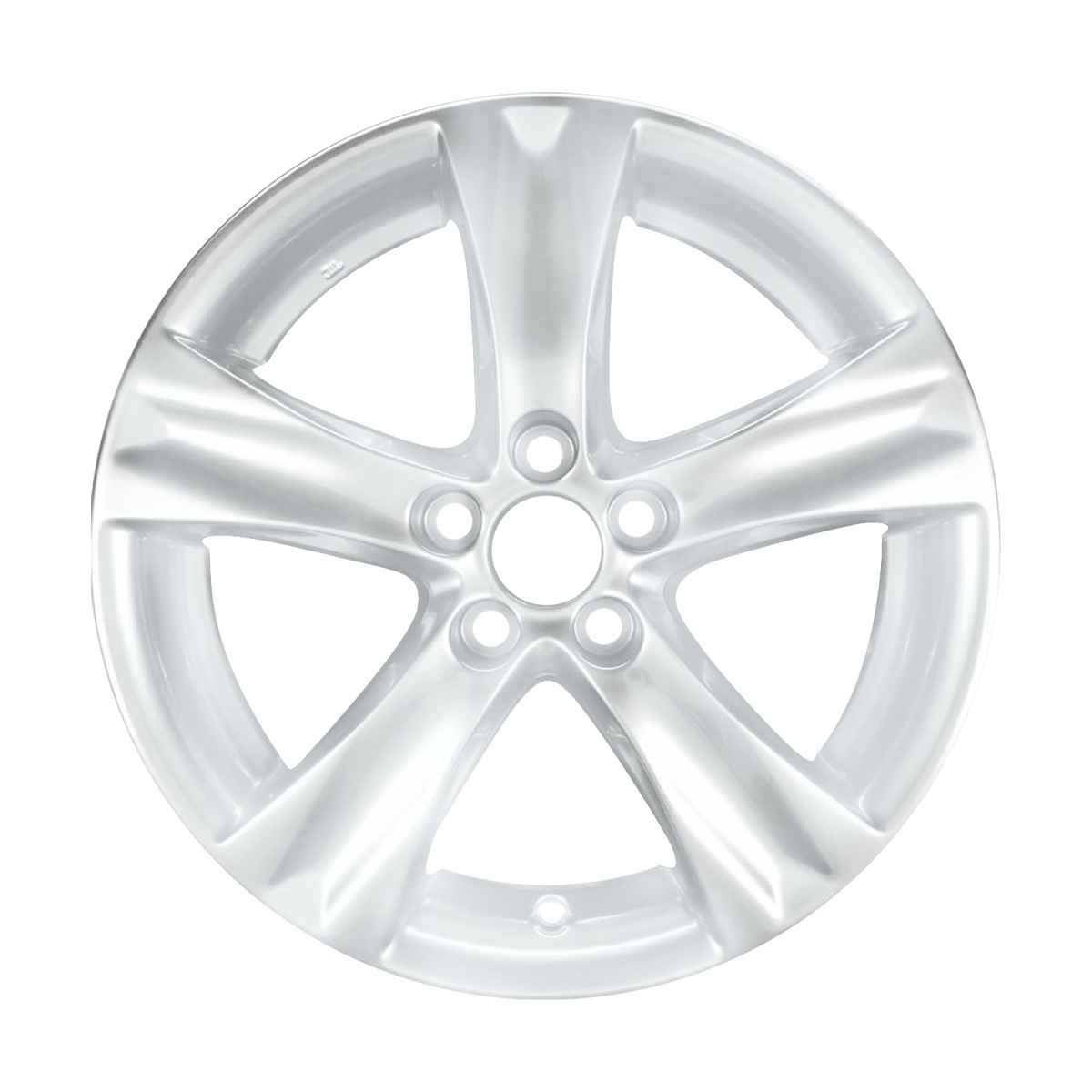 ALY74283U77 OEM Factory Wheel 18" 5x120.0 Light Smoked Hypersilver Full Face
