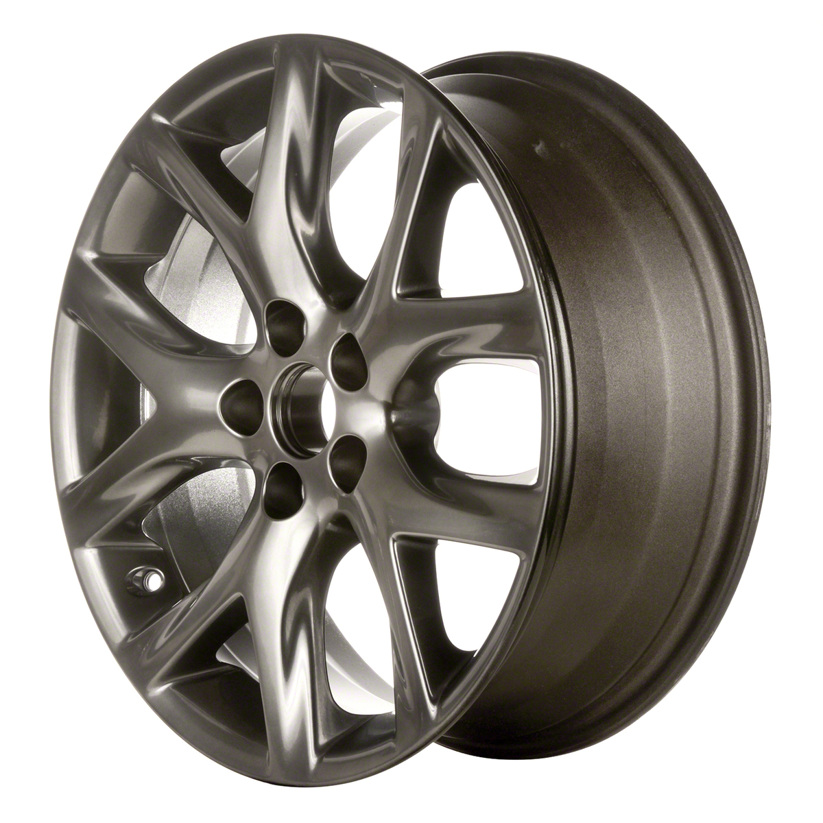 OW-FYBWCY OEM & Replacement Wheel 18" Dark Smoked Hypersilver Full Face