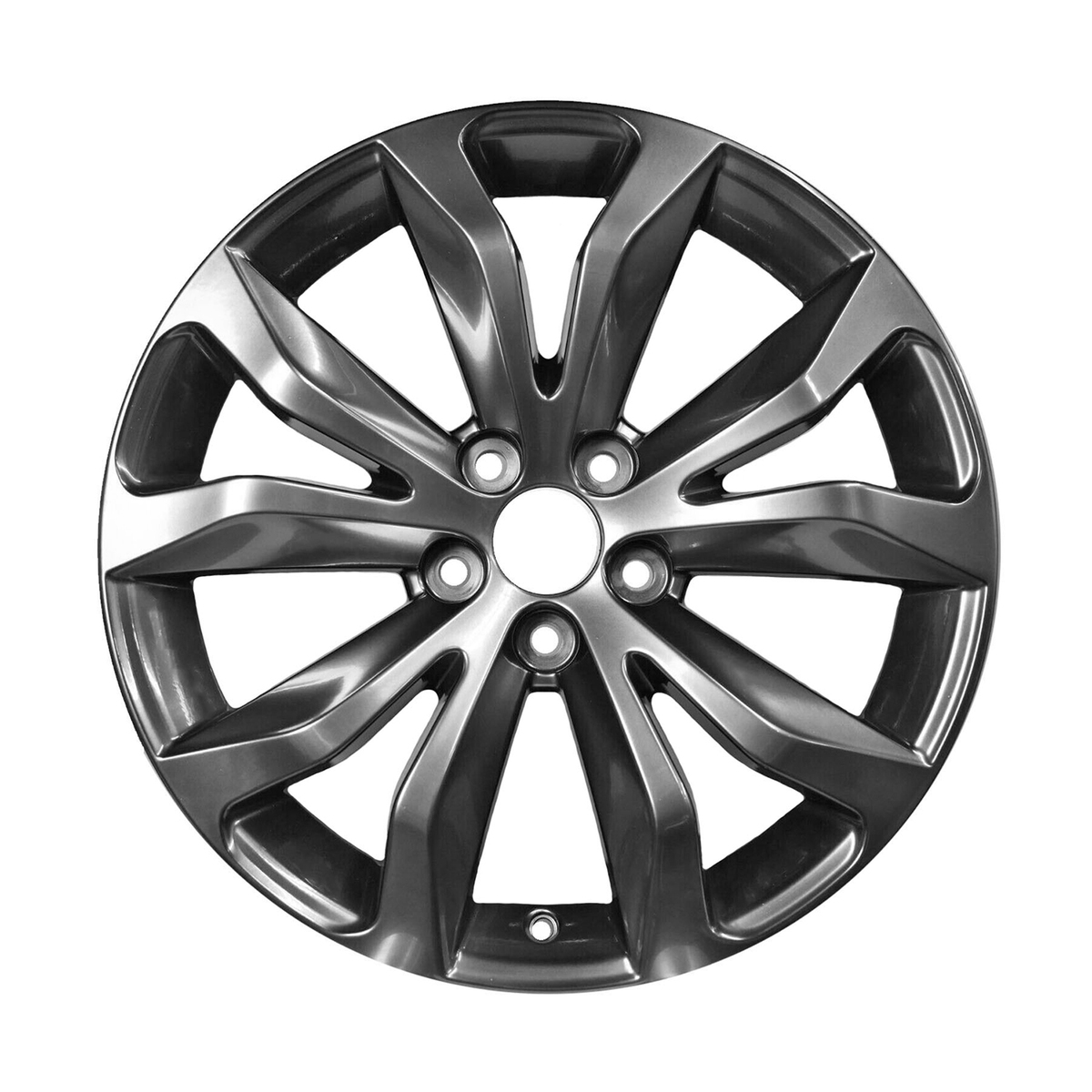 OW-MM9SFM OEM Factory Wheel 18" 5x4.5 All Painted Black Smoked Hyper Silver