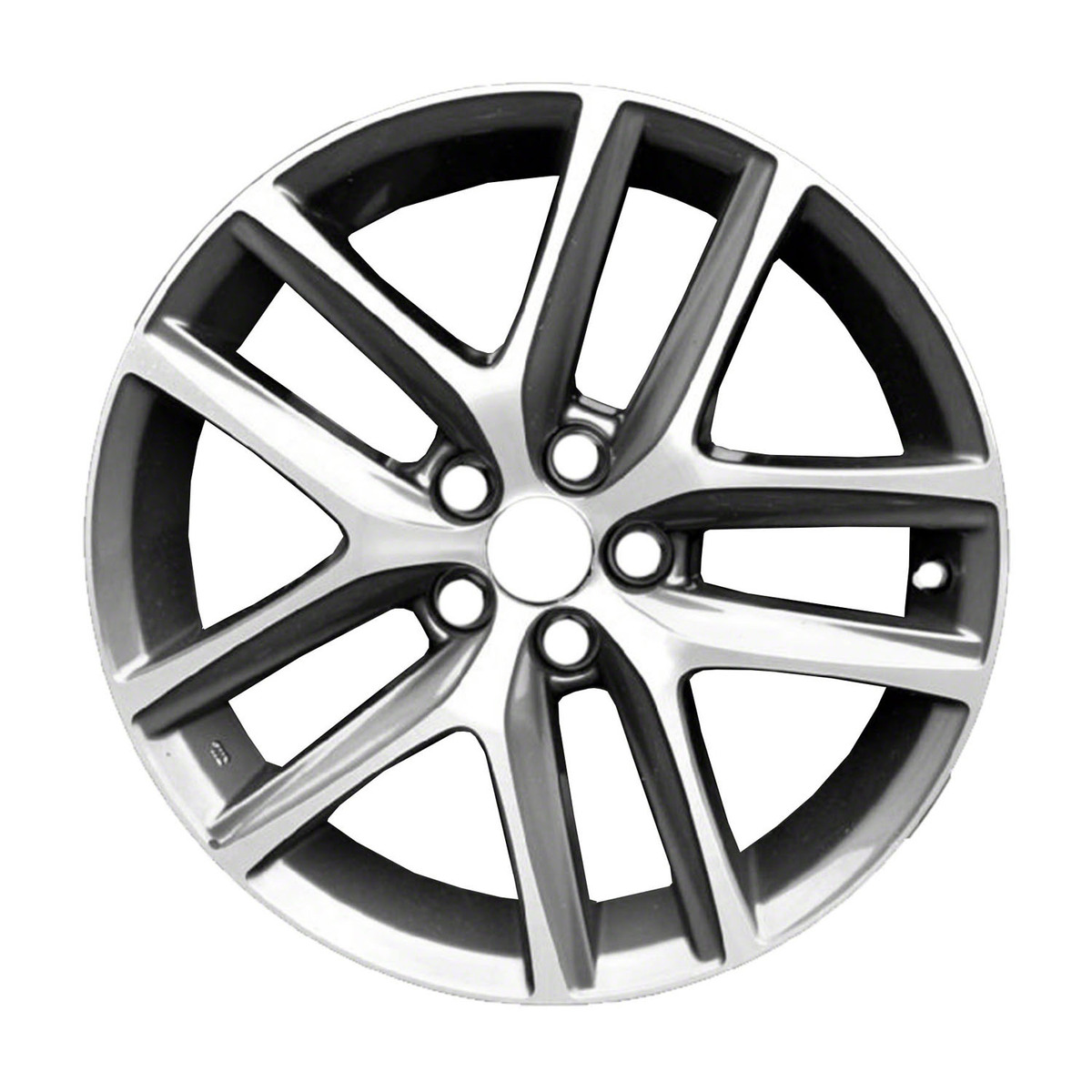 OW-SUKQ6H OEM & Replacement Wheel 17" 5x100.0 Machined And Medium Charcoal