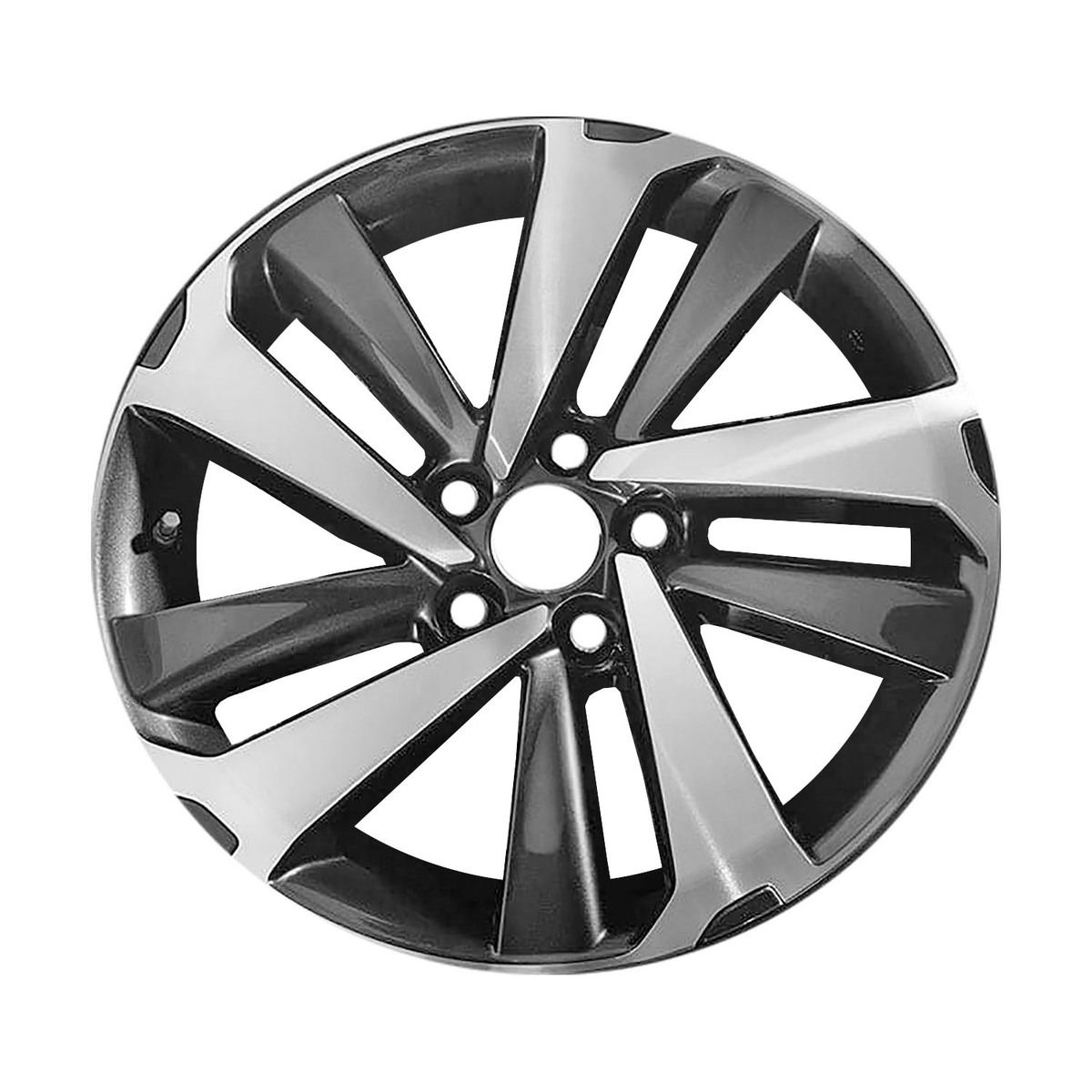 ALY74372U30 OEM Factory Wheel 18" 5x4.5 Machined And Dark Charcoal Metallic