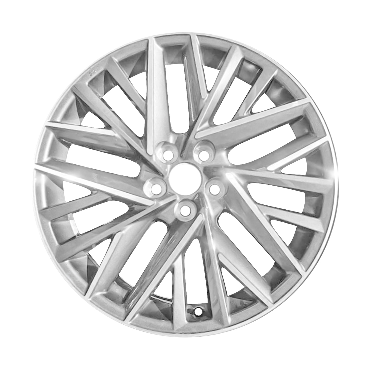 ALY10574U35 OEM Factory Wheel 20" Machined Medium Charcoal Metallic