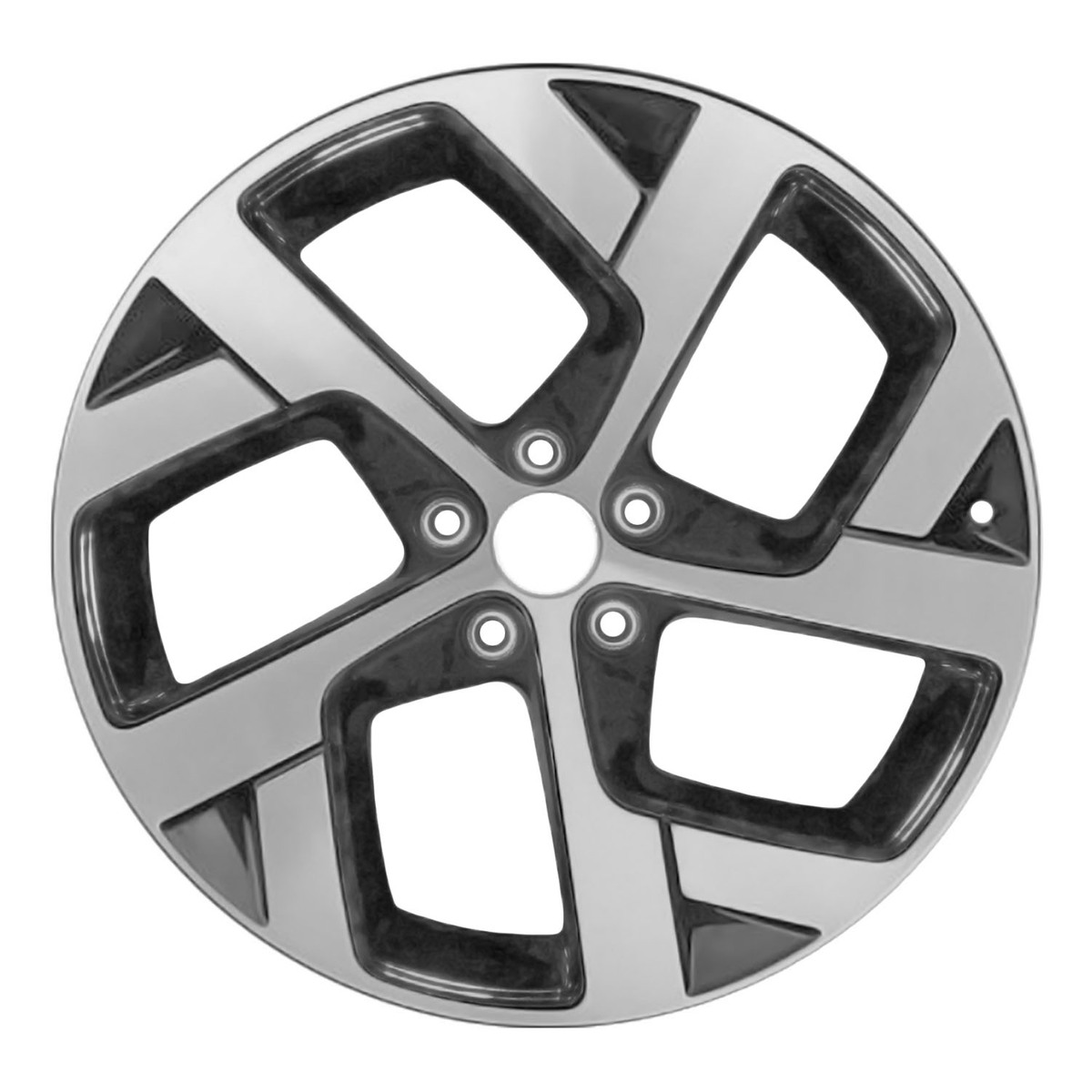 OW-MQGPF3 OEM Factory Wheel 21" Machined Gloss Black