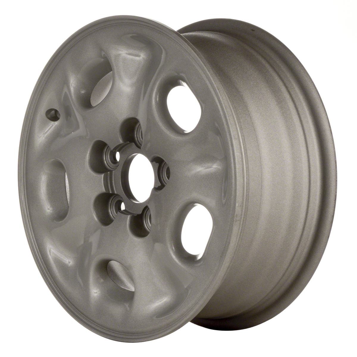 OW-JZBZ2E OEM & Replacement Wheel 15" Light Silver Textured