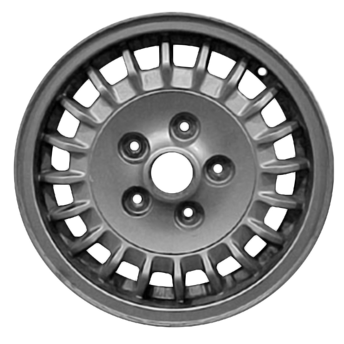 OW-GEKTAK OEM & Replacement Wheel 14" Sparkle Silver Acrylic