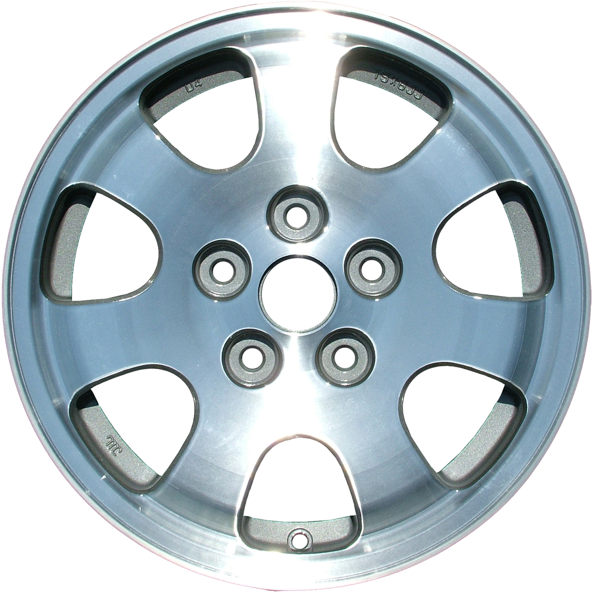 OW-VUJ4XH OEM & Replacement Wheel 15" 5x4.5 Charcoal