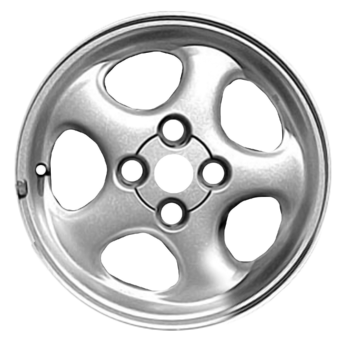 OW-X89G49 OEM Factory Wheel 14" 4x100.0 Sparkle Silver Textured