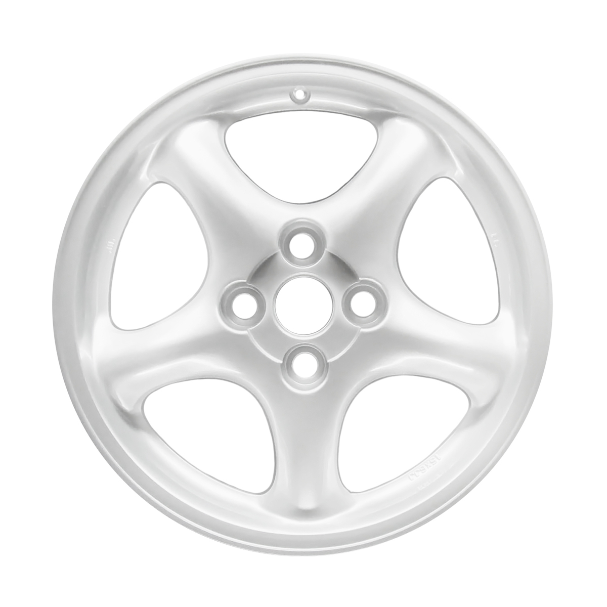 OW-2YAS3S OEM & Replacement Wheel 15" 4x100.0 Silver Full Face Smooth