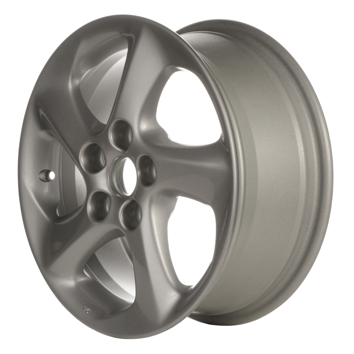 OW-4Z7HVN OEM & Replacement Wheel 16" 5x4.5 Sparkle Silver Acrylic
