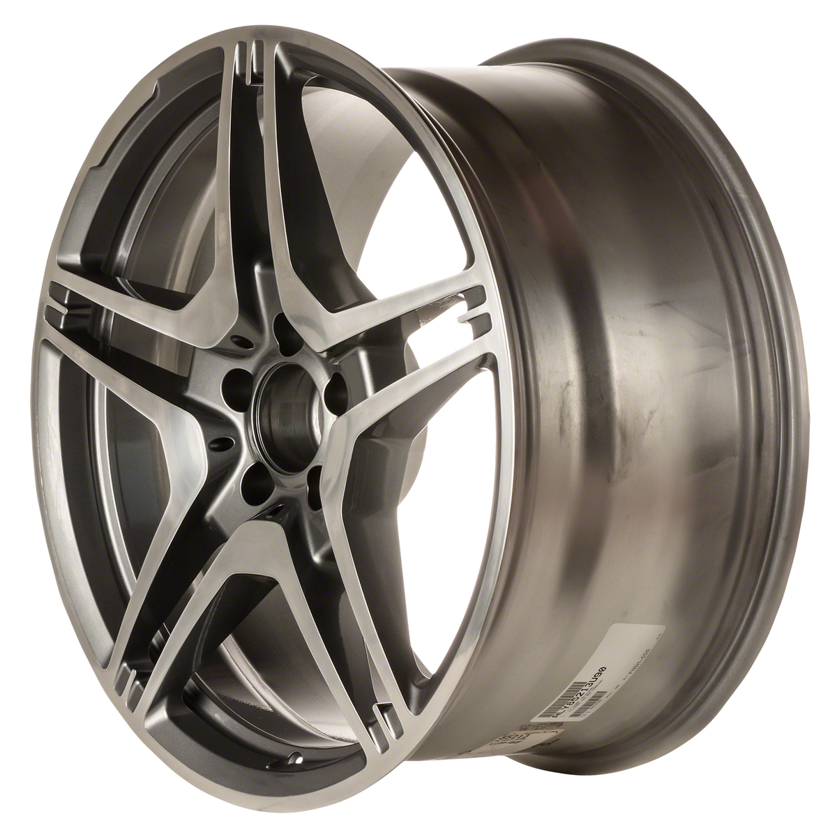 OW-ZBH3B2 OEM Factory Wheel 19" Polished And Medium Charcoal