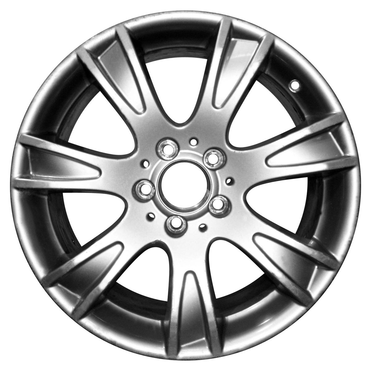 OW-7MNJ5V OEM Factory Wheel 17" 5x112.0 All Painted Medium Sparkle Silver