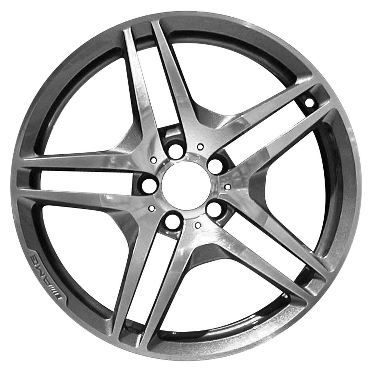 OW-PBA3TA OEM & Replacement Wheel 19" Machined And Charcoal