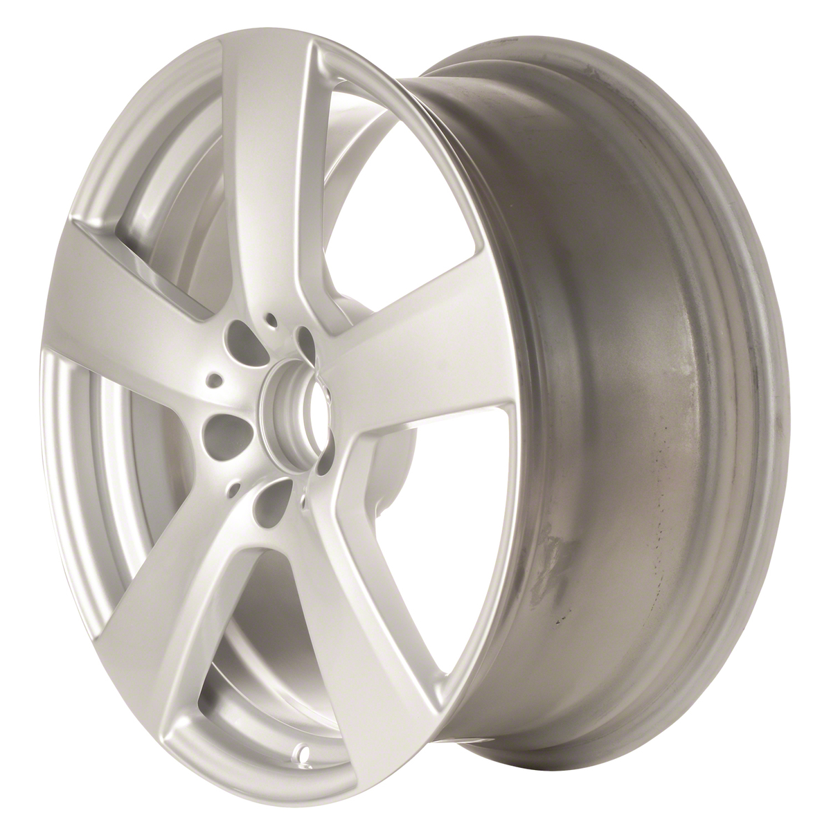 OW-3NRK2X OEM & Replacement Wheel 18" 5x112.0 All Painted Bright Sparkle Silver