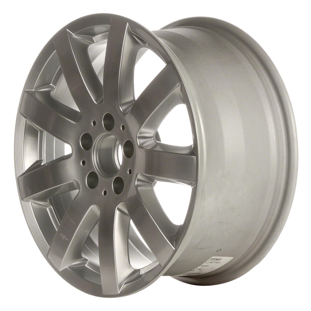 OW-9ECD95 OEM & Replacement Wheel 17" 5x112.0 Bright Hypersilver Full Face