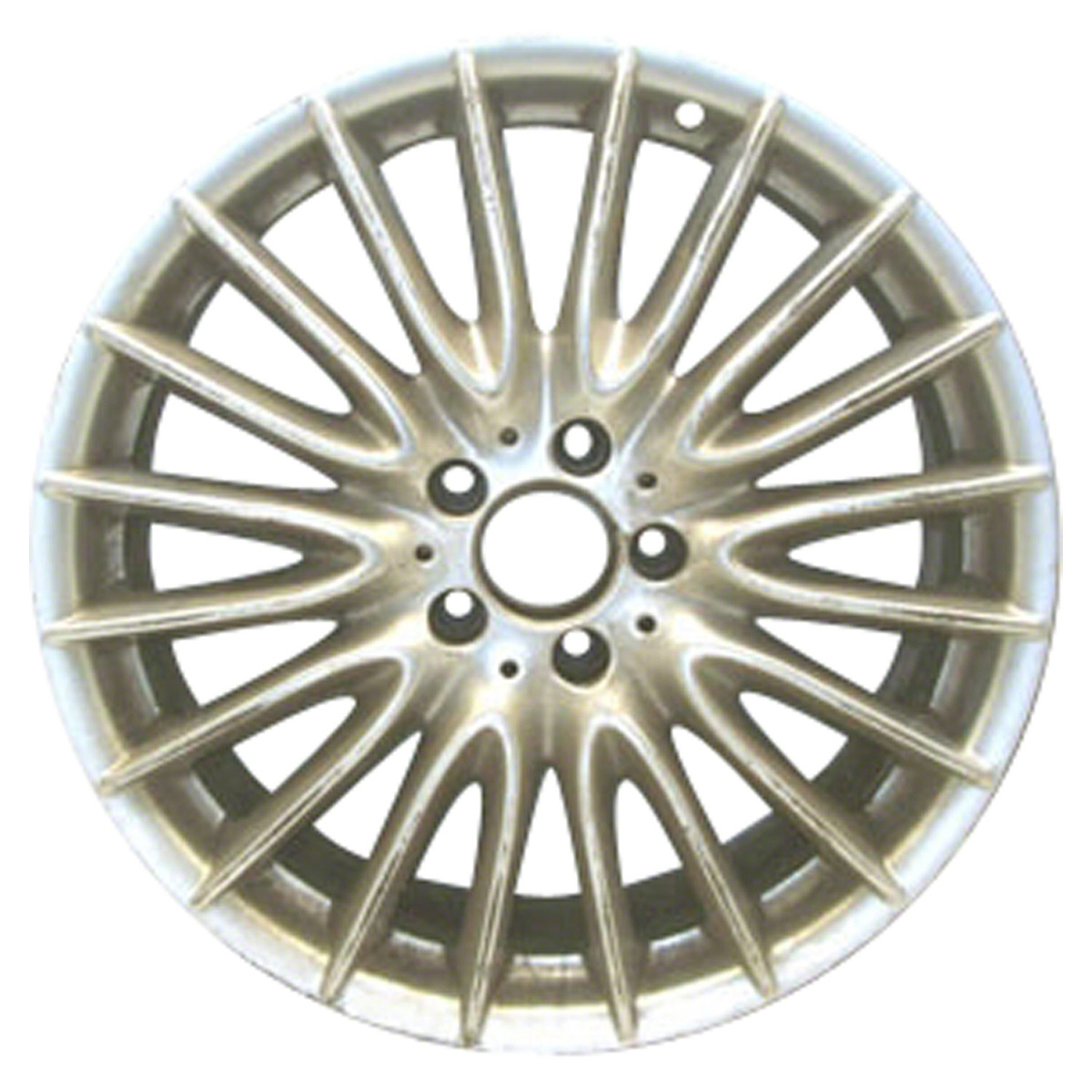 OW-ANNTZN OEM & Replacement Wheel 19" Bright Sparkle Silver Full Face
