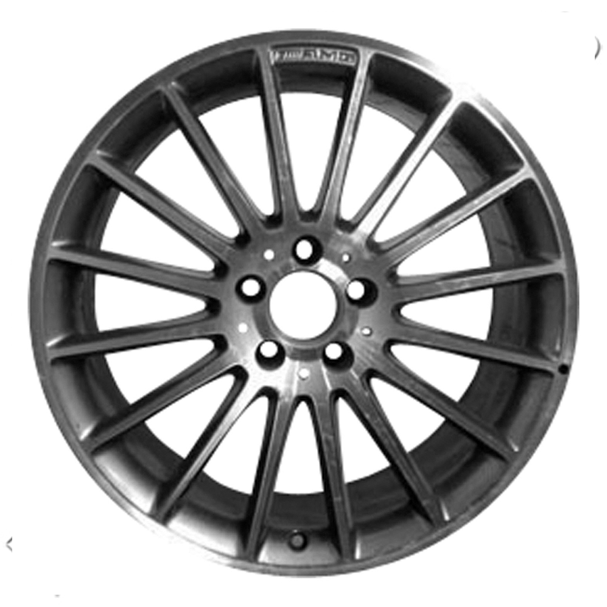 OW-H38BBD OEM & Replacement Wheel 19" Machined With Charcoal Pockets
