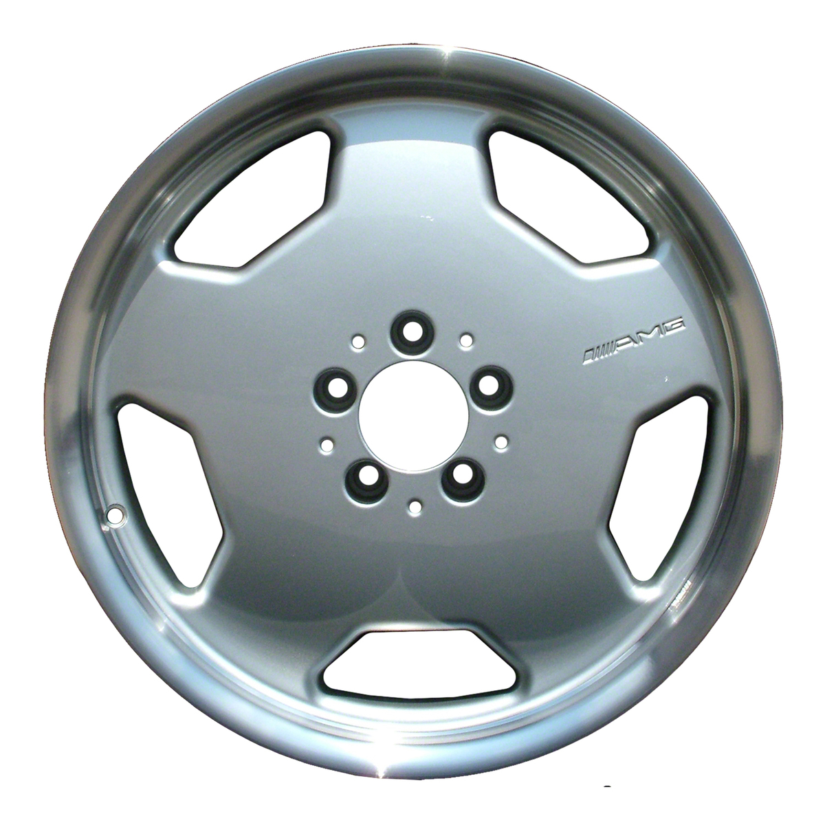 OW-W7NHZM OEM & Replacement Wheel 17" 5x112.0 Silver Flange Cut