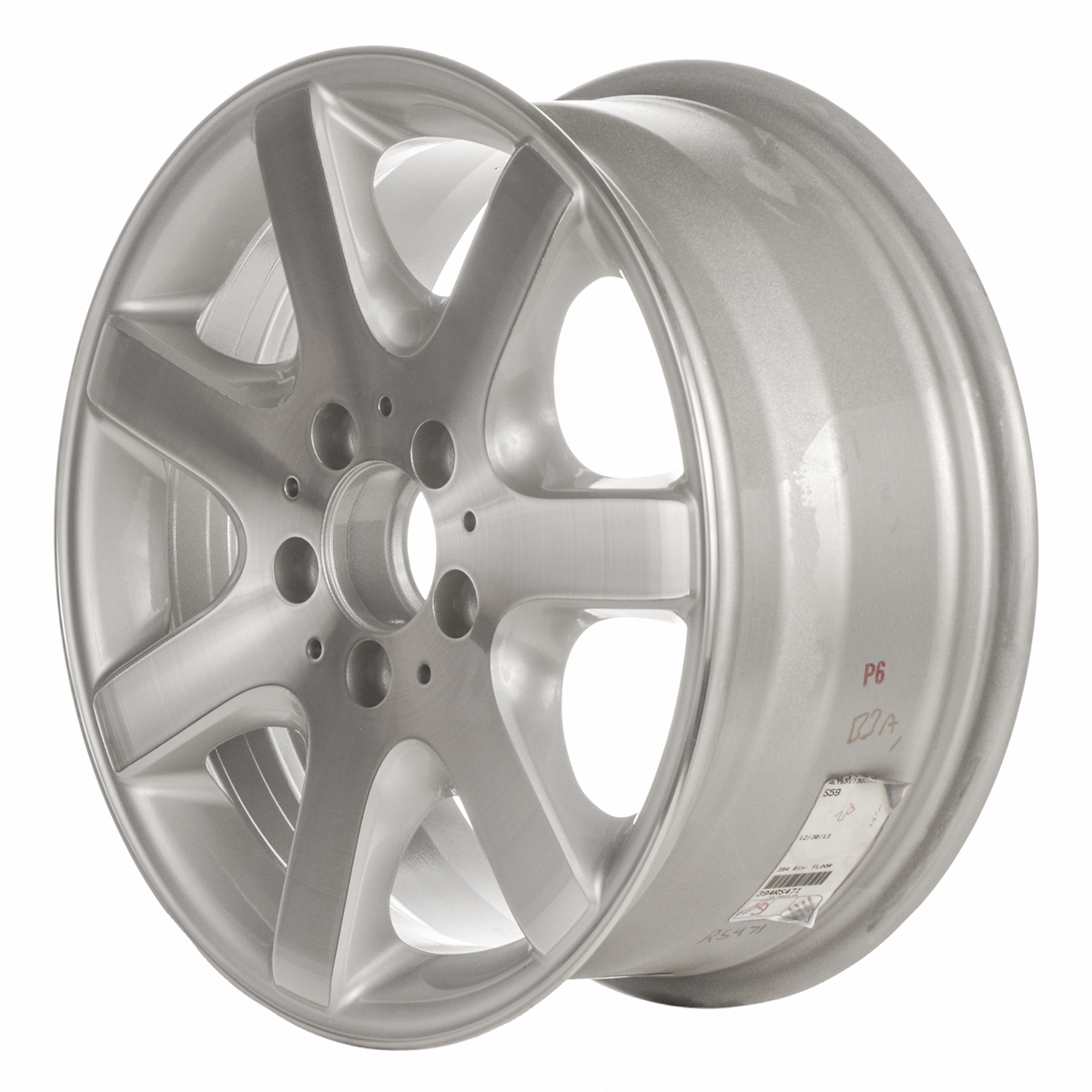 OW-A3YCQ8-U10 OEM Factory Wheel 16" 5x112.0 Bright Sparkle Silver