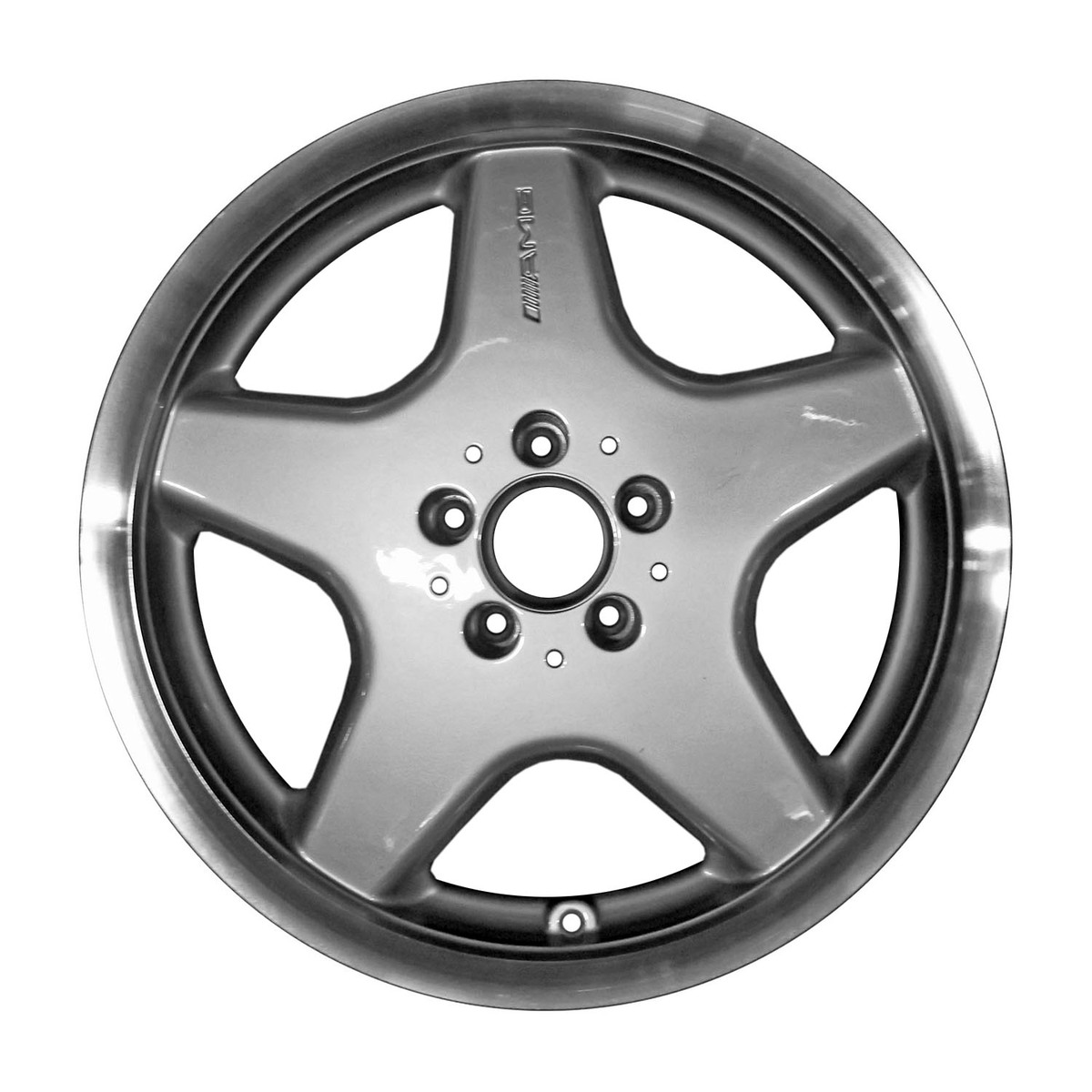 OW-3SYB9G OEM & Replacement Wheel 18" Bright Sparkle Silver Full Face