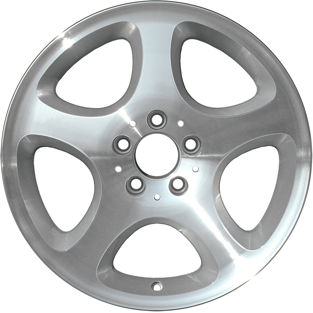OW-K9HAUV OEM & Replacement Wheel 17" Machined And Silver
