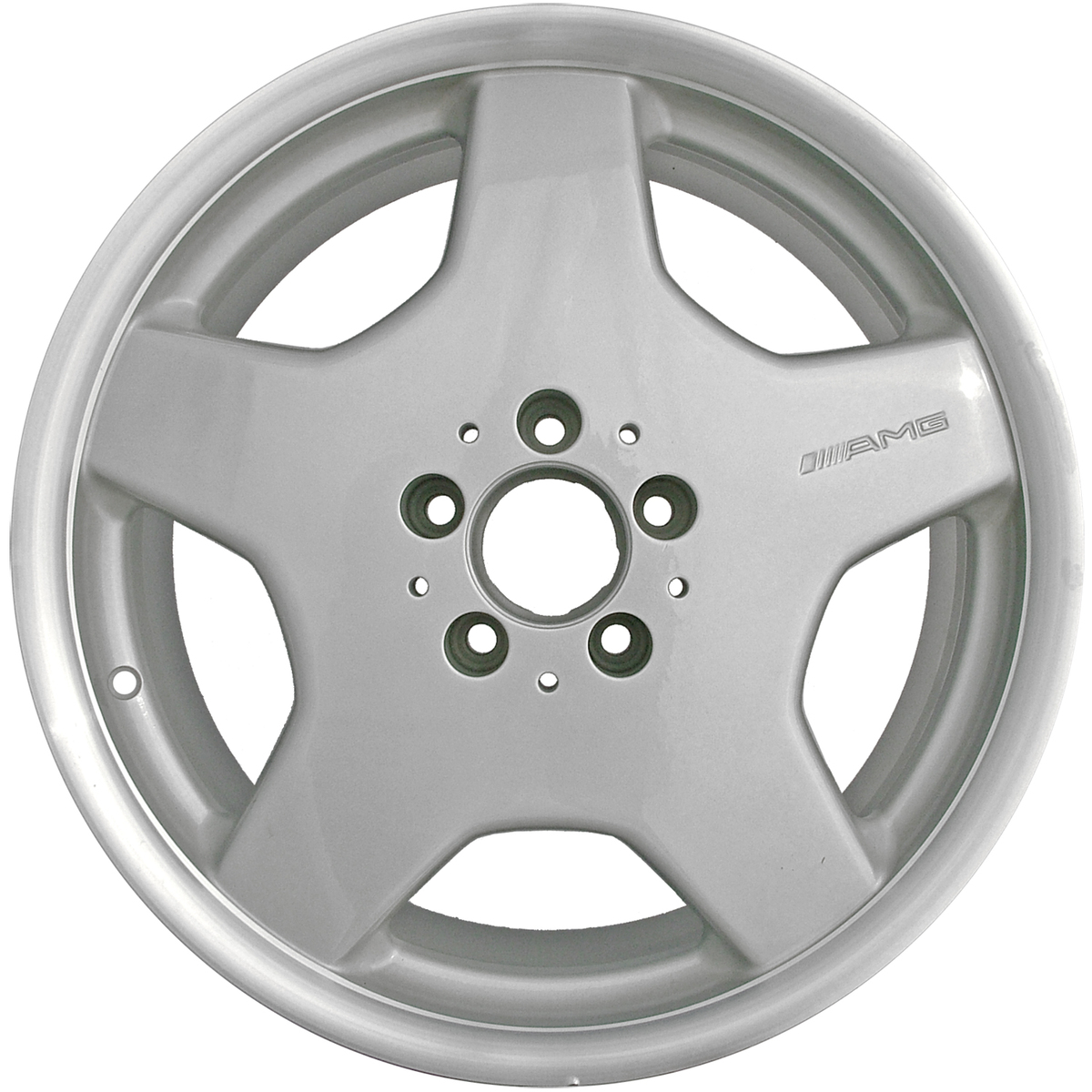 OW-A5B4VT-U15 OEM Factory Wheel 18" 5x112.0 Flange Cut W/silver Face