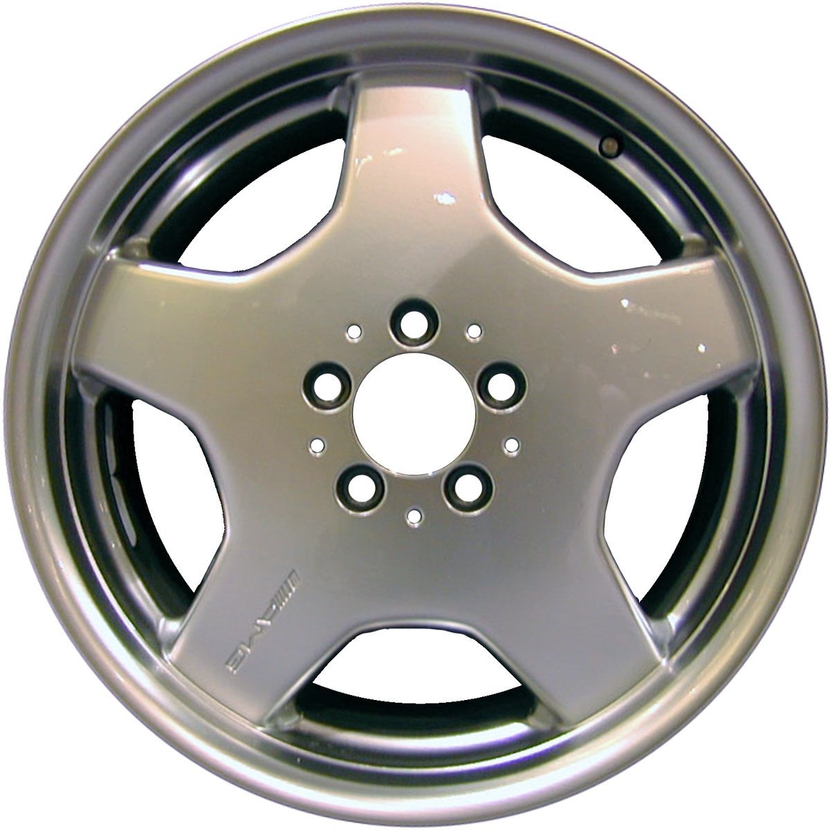 OW-QSYTDC OEM Factory Wheel 18" 5x112.0 Machined Lip Silver Spoke
