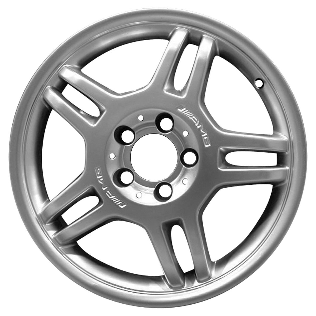 OW-BPVQE4 OEM & Replacement Wheel 17" 5x112.0 Flat Silver Full Face