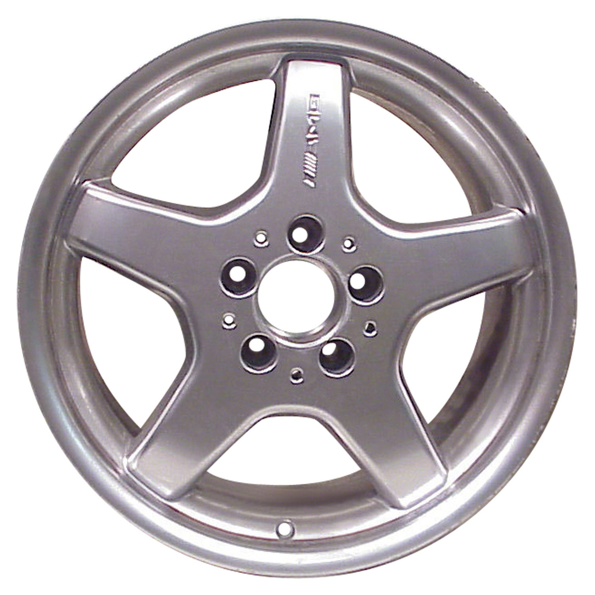 OW-AQZX4M-U10 OEM Factory Wheel 17" 5x112.0 Machined Lip W/silver Face