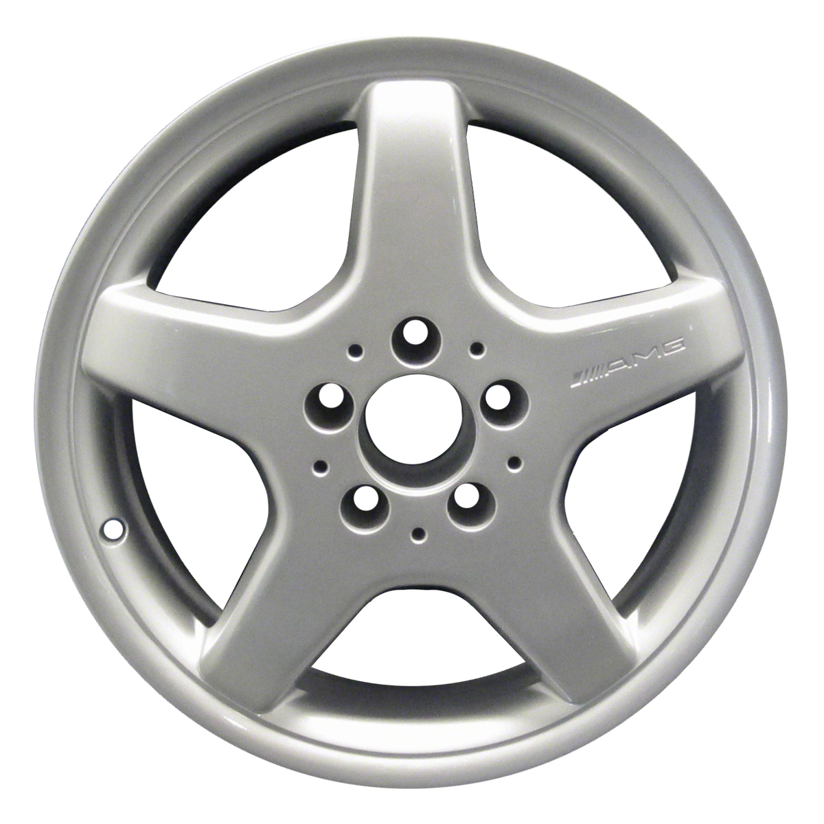 OW-AEXCDG OEM & Replacement Wheel 17" 5x112.0 All Painted Bright Hyper Silver