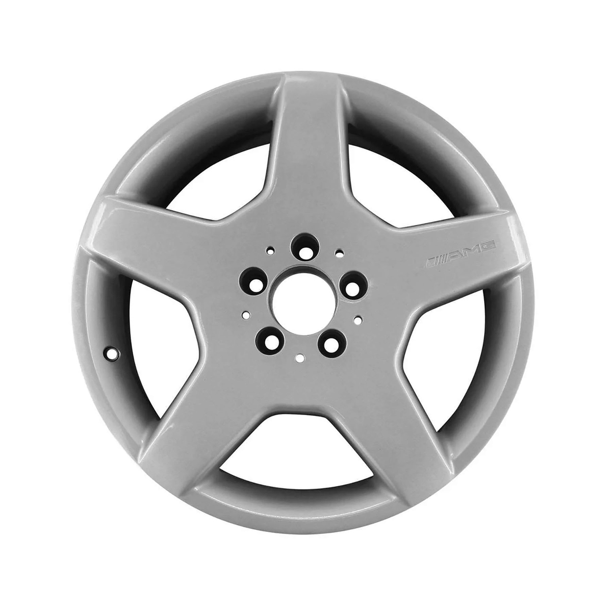 OW-7WDQ5A OEM & Replacement Wheel 18" 5x112.0 All Painted Bright Hyper Silver