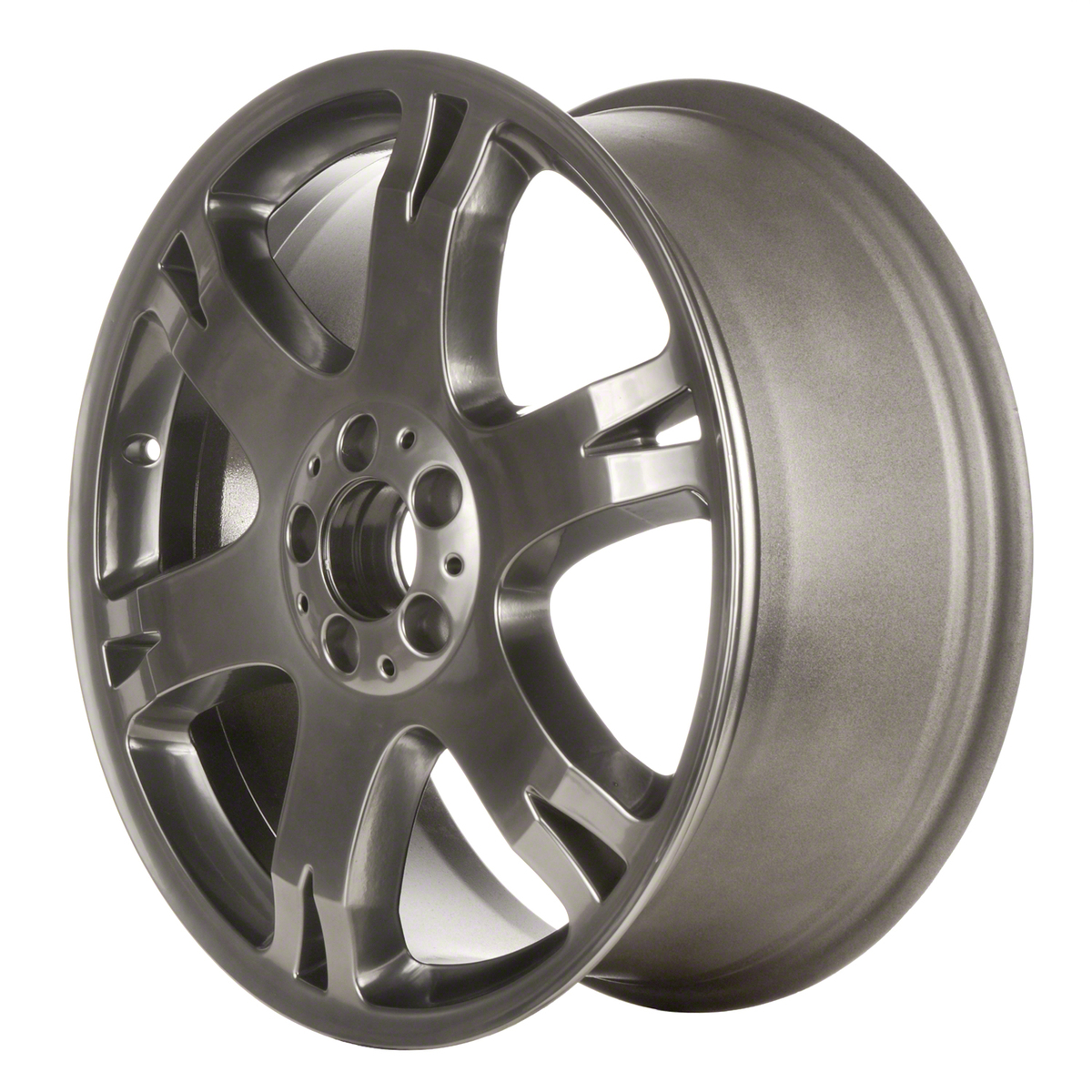 OW-SAKGX7 OEM & Replacement Wheel 19" 5x112.0 All Painted Medium Smoked Hyper Silver