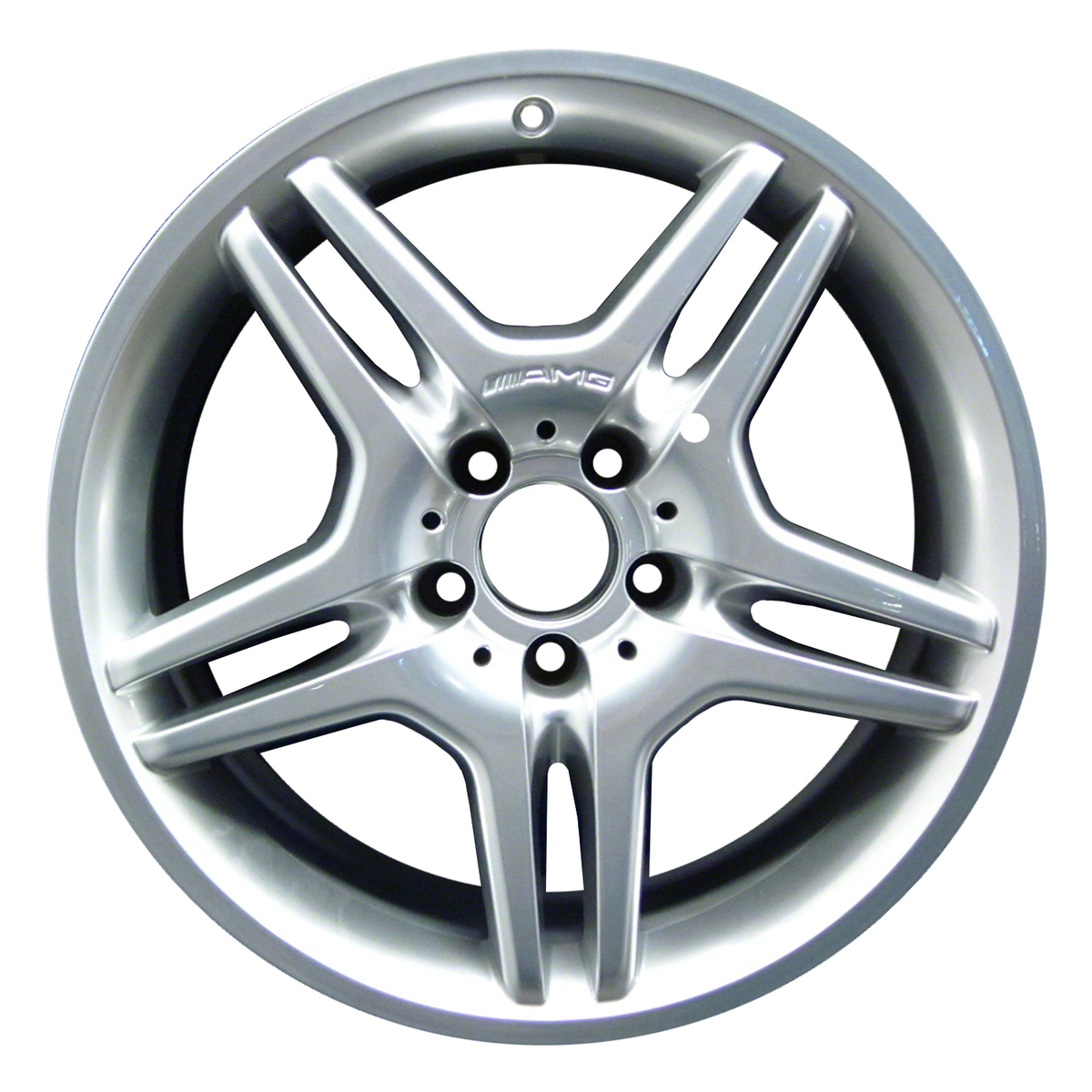 OW-7UAPMC OEM Factory Wheel 18" 5x112.0 All Painted Bright Hyper Silver