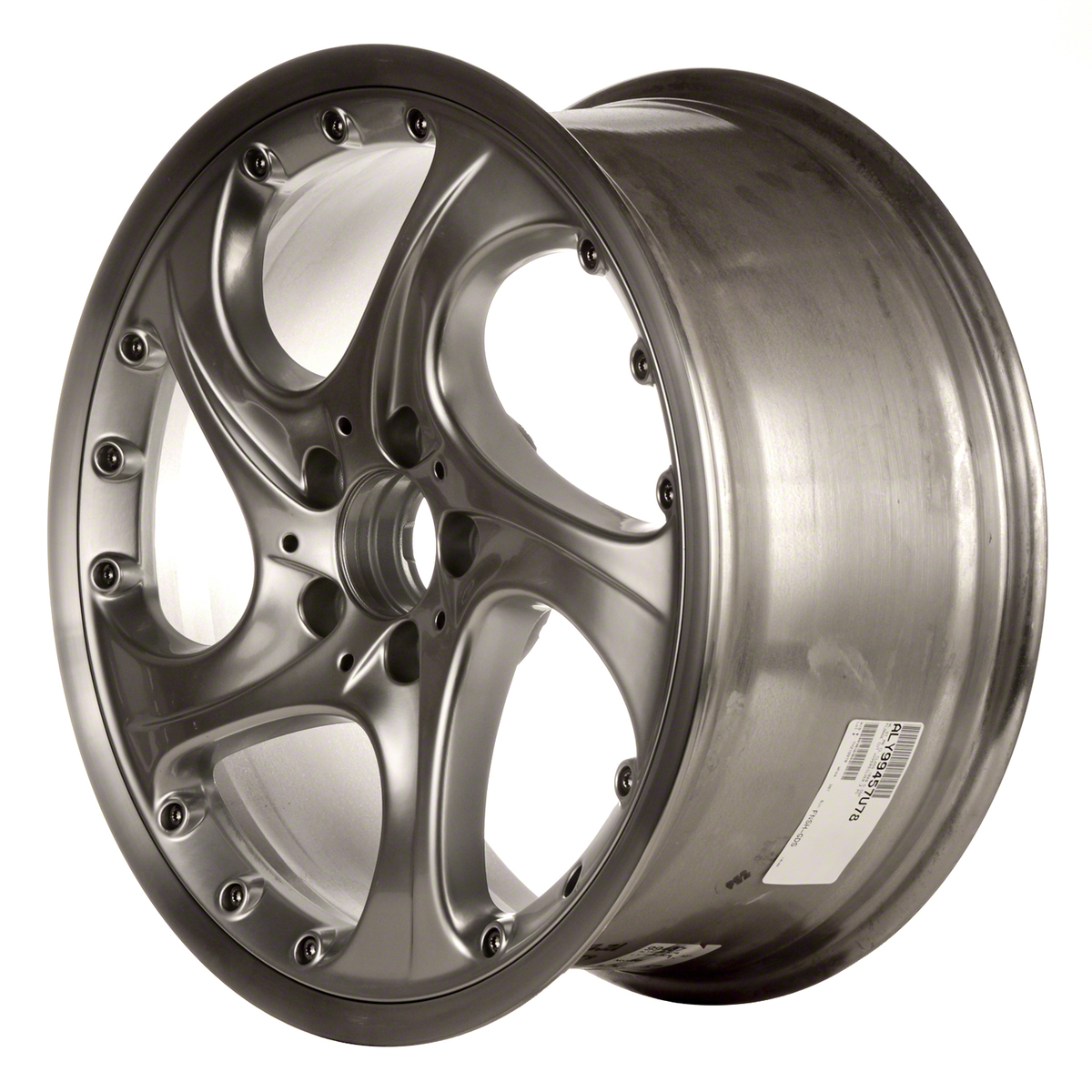 OW-TQDFVY OEM & Replacement Wheel 18" Machined Flange Bright Hyper Silver
