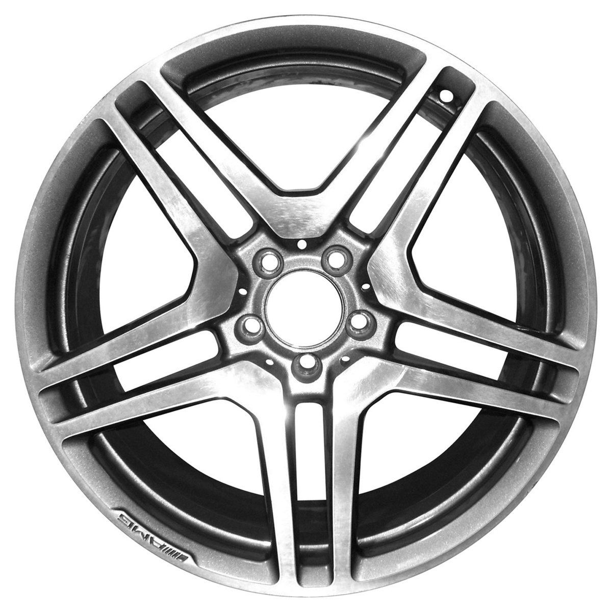 OW-RFDX4G OEM & Replacement Wheel 20" 5x112.0 Machined And Medium Charcoal