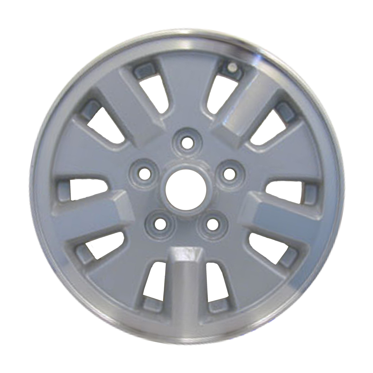 OW-CVEVXW OEM & Replacement Wheel 14" Light Sparkle Silver Textured