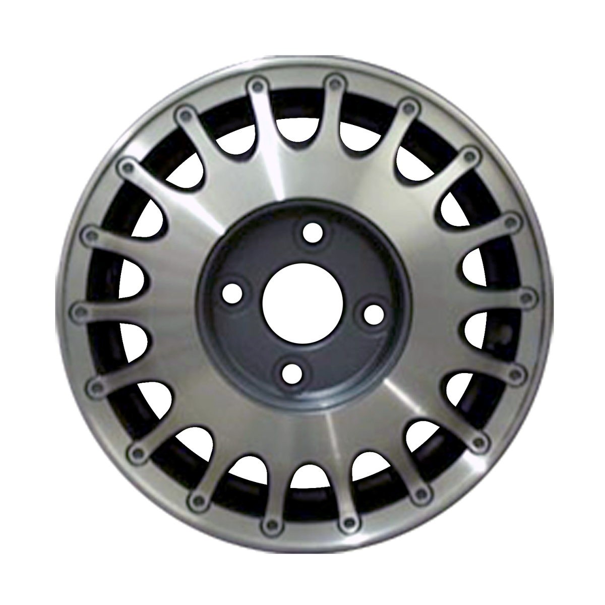 OW-SH4TF2 OEM & Replacement Wheel 14" 4x4.5 Machined And Silver